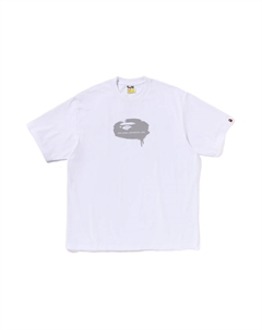 Футболка с принтом логотипа, белый A bathing ape®