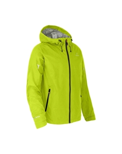 Куртка-дождевик с сетчатой подкладкой, водонепроницаемость 12000 мм водяного столба, зеленая Bergson