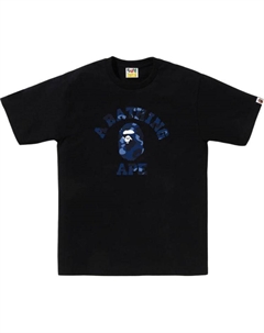 Футболка Bape Pirate College, черный A bathing ape®