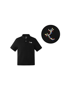 Мужская черная поло The north face