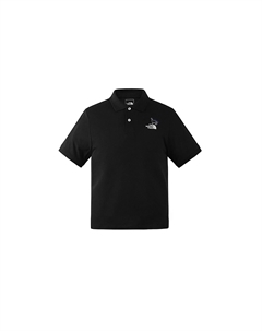 Мужская черная поло The north face