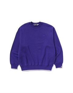 Свитшот с нашивкой Logo, фиолетовый A bathing ape®