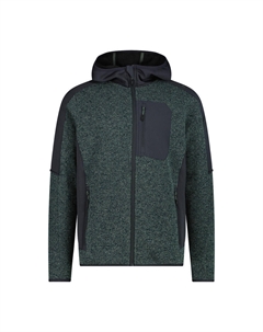 Мужская флисовая куртка MAN JACKET FIX HOOD 35H1787 Cmp