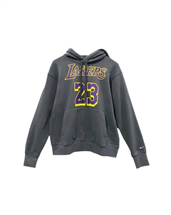 Толстовка NBA N23 Lakers мужская темно-серый Nike
