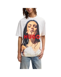 Футболка мужская белая Hugo boss