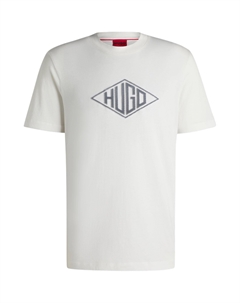 Футболка Hugo Logo Embroidered Crewneck Hugo boss