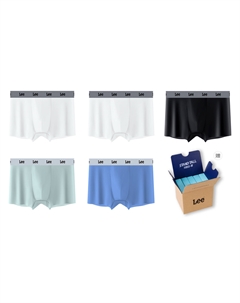 Мужские трусы-боксеры, синий Lee