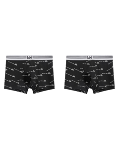 Мужские трусы-боксеры, черный Lee
