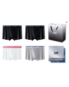 Мужские трусы-боксеры, черный Lee