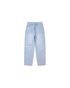 Pleasures X Джинсы мужские светло-голубые Li-ning