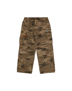 Bathing APE камуфляжные брюки, коричневый Aape