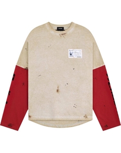 Футболка мужская бежевая We11done