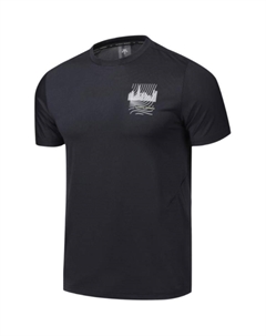 Футболка мужская, черный Descente