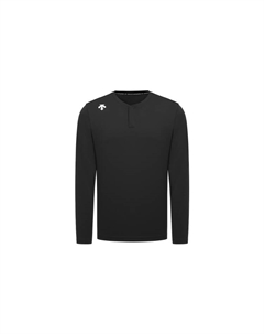 Футболка с втачным рукавом Men's, черный Descente