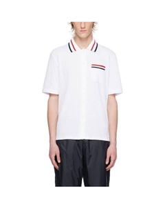 Рубашка из хлопка в полоску rwb, белый Thom browne