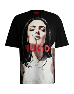 Футболка мужская черная Hugo boss