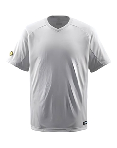 Футболка для тренировок мужская, серебро Descente