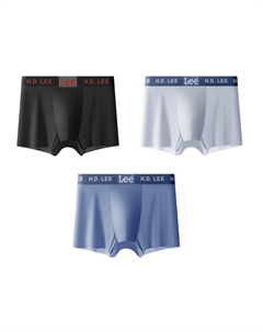 Мужские трусы-боксеры, синий Lee