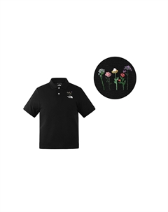 Мужская черная поло The north face