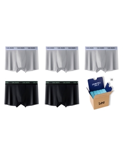 Мужские трусы-боксеры, черный Lee