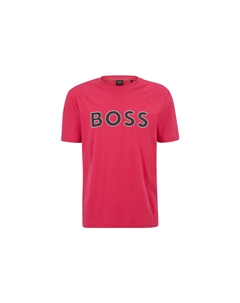 Футболка мужская розовая Hugo boss