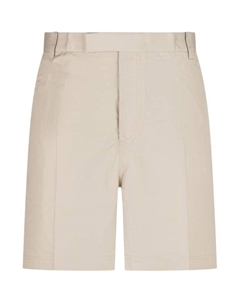 Шорты чино с защипами, слоновая кость Thom browne