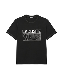 Футболка мужская, черный Lacoste