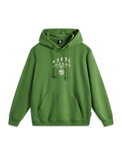 Зеленый мужской свитшот Li-ning