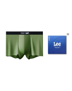 Мужские трусы-боксеры, зеленый Lee
