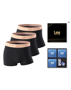 Мужские трусы-боксеры, черный Lee