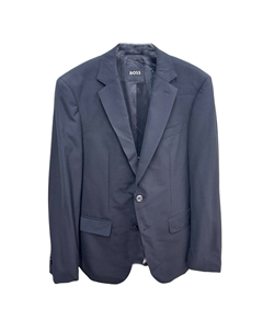 Мужской синий пиджак Business Suit Coat Hugo boss