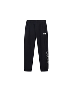 Трикотажные спортивные штаны мужские черные Li-ning