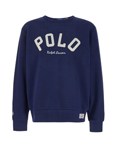 Толстовка rl fleece logo, синий Polo ralph lauren