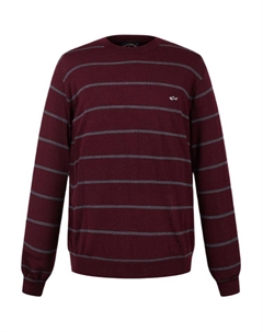 Яхтенный свитер мужской темно-красный Paul & shark