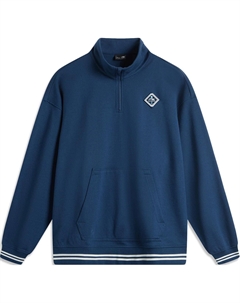 Спортивный свитшот Men's Dark Simple Blue Li-ning