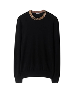 Шерстяной свитер, черный Burberry