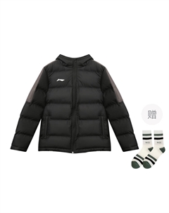 Пуховик мужской черный Li-ning