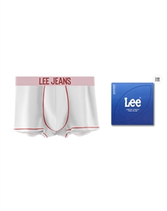 Мужские трусы-боксеры, белый Lee