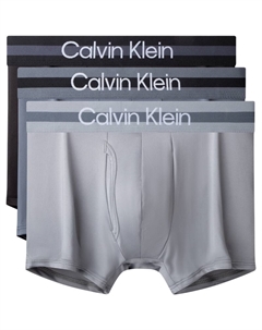 Мужские трусы 3 штуки, серый/черный Calvin klein