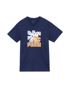 Футболка мужская морская синяя Puma