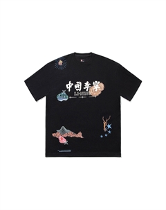 Футболка мужская черная Li-ning