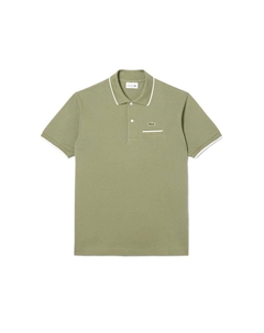 Карманная поло, зеленый Lacoste