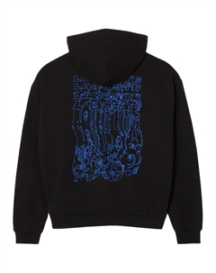 Свитшот мужской черный Lacoste