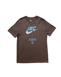 Футболка Swoosh мужская brown Nike