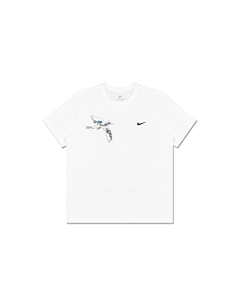 Футболка Swoosh мужская белая Nike