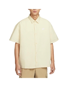Рубашка Club SS25 мужская светло-бежевая/white Nike