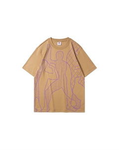 Футболка мужская deer brown Li-ning