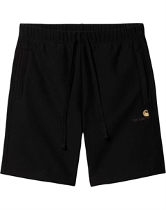 Американские скриптовые шорты, черный Carhartt wip