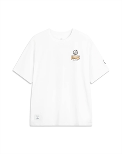 Футболка Jay Flow мужская стандартная белая Li-ning