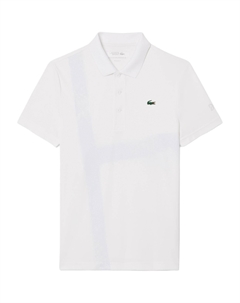 Поло Novak Djokovic, белый Lacoste